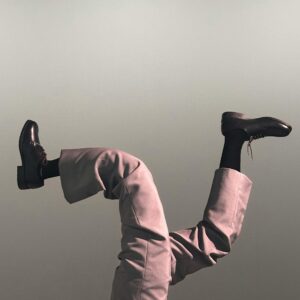 Turned upside down