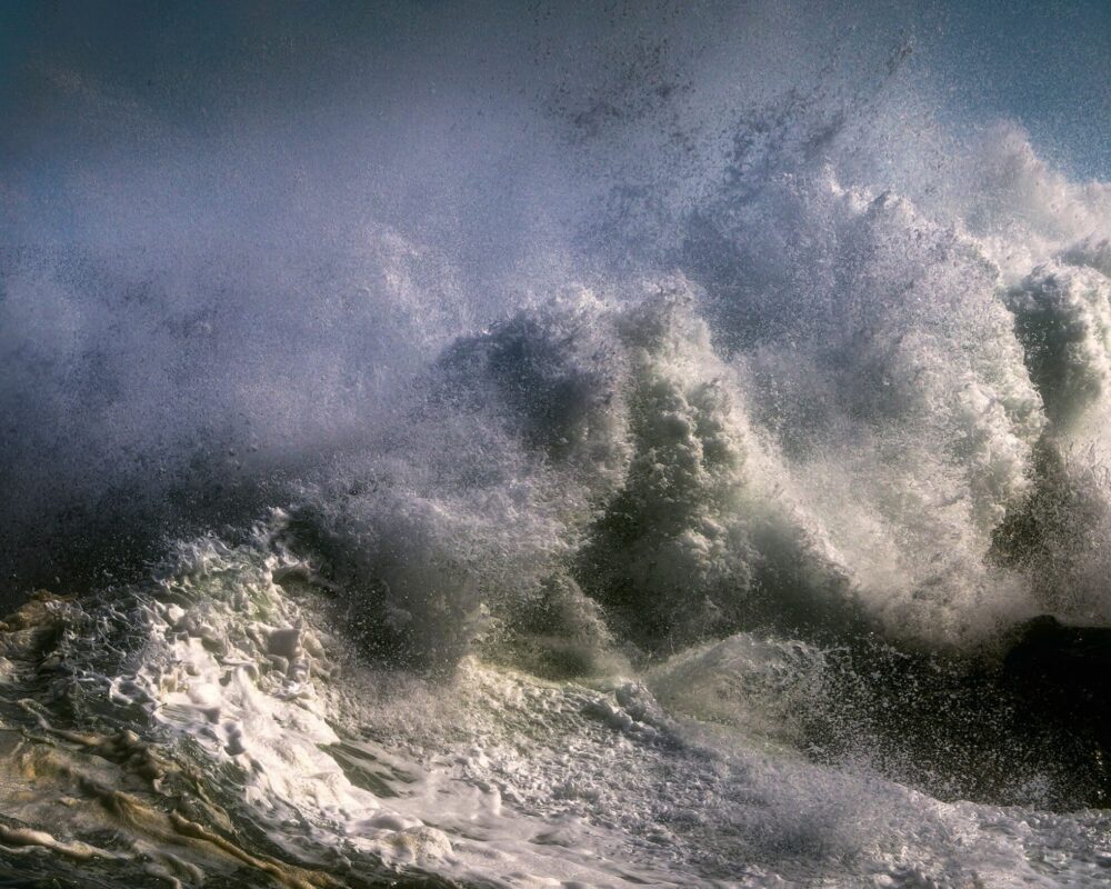In the midst of a storm